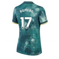 Maglia Calcio Tottenham Hotspur Cristian Romero #17 Terza Divisa Donna 2024-25 Manica Corta